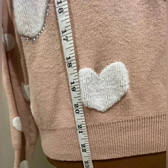 Great blush on-twelfth heart sweater - Picture 4 of 11